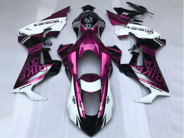 Carénages Moto Honda CBR1000RR 2017-2024 - Blanc Violet Noir Brillant