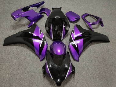 Meilleurs Carénages Moto Honda CBR1000RR 2008-2011 - Violet Noir Brillant