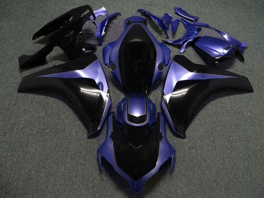 Meilleurs Carénages Moto Honda CBR1000RR 2008-2011 - Violet Noir Brillant Personnalisé