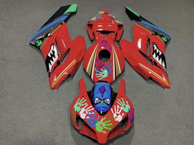 Meilleurs Carénages Moto Honda CBR1000RR 2004-2005 - Rouge Bleu Vert Noir Requin