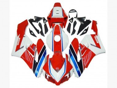 Meilleurs Carénages Moto Honda CBR1000RR 2004-2005 - Blanc Rouge Bleu Noir Motul