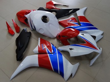 Meilleurs Carénages Moto Honda CBR1000RR 2012-2016 - Blanc Rouge Bleu