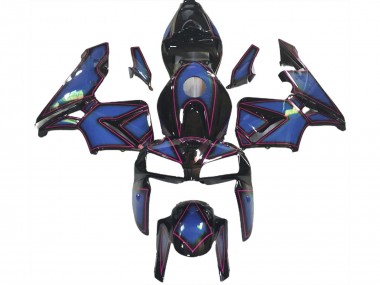 Meilleurs Carénages Moto Honda CBR600RR 2005-2006 - Bleu Profond Rose