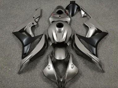 Meilleurs Carénages Moto Honda CBR600RR 2007-2008 - Argent Noir Mat