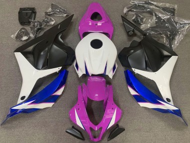 Meilleurs Carénages Moto Honda CBR600RR 2009-2012 - Blanc Rose Bleu Noir Mat