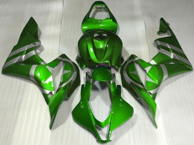 Meilleurs Carénages Moto Honda CBR600RR 2007-2008 - Vert Captain America