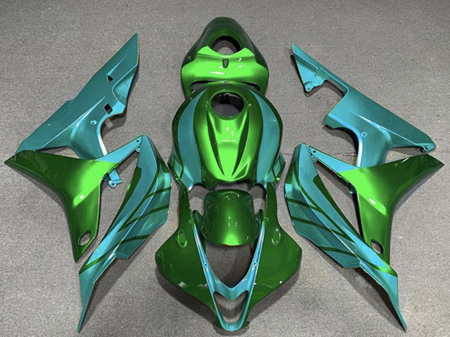 Carénages Moto Honda CBR600RR 2007-2008 - Vert Bleu Sarcelle