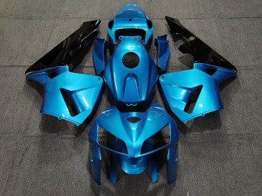 Meilleurs Carénages Moto Honda CBR600RR 2005-2006 - Bleu Clair CBR Style