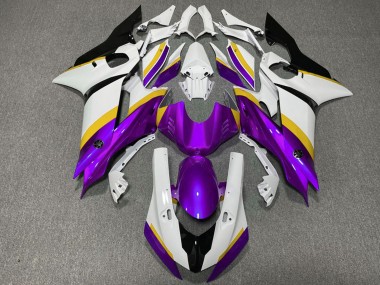 Meilleurs Carénages Moto Honda CBR600RR 2009-2012 - Blanc Orange Violet
