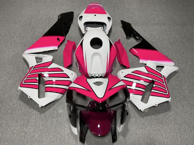 Carénages Moto Honda CBR600RR 2005-2006 - Blanc Rose Ailes