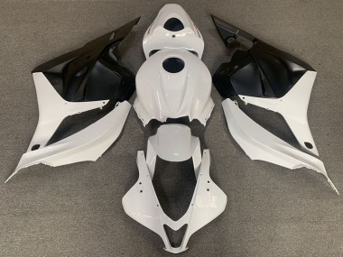 Meilleurs Carénages Moto Honda CBR600RR 2009-2012 - Blanc Noir Mat