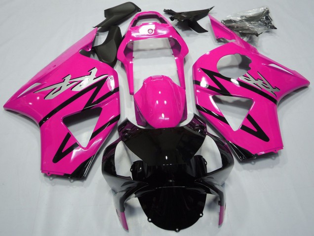 Carénage Moto Honda CBR954RR 2002-2003 - Rose Noir Brillant