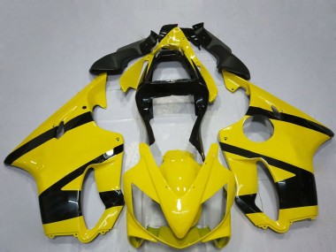 Meilleurs Carénages Moto Honda CBR600 F4i 2001-2003 - Jaune Noir Brillant