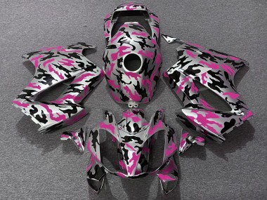 Meilleurs Carénages Moto Honda VFR 800 2002-2013 - Rose Camouflage