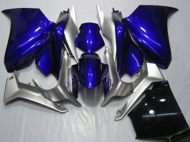 Meilleurs Carénages Moto Honda VFR 1200 2010-2014 - Argent Bleu