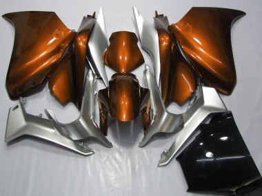 Meilleurs Carénages Moto Honda VFR 1200 2010-2014 - Argent Orange