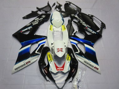 Meilleurs Carénages Moto Suzuki GSXR 1000 2005-2006 - Blanc Bleu Noir Jaune Rouge Dark Dog