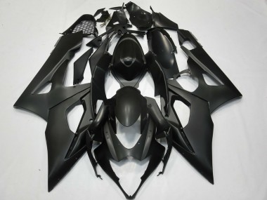 Meilleurs Carénage Moto Suzuki GSXR 1000 2005-2006 - Noir Mat