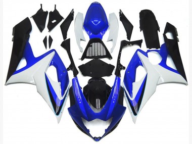 Meilleurs Carénage Moto Suzuki GSXR 1000 2005-2006 - Blanc Rouge Bleu Jaune
