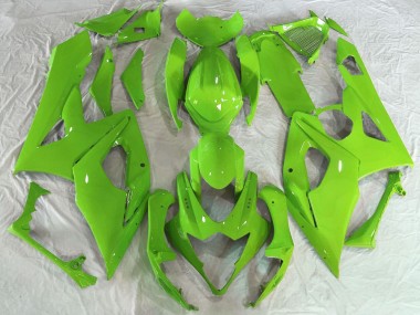 Meilleurs Carénages Moto Suzuki GSXR 1000 2005-2006 - Vert Brillant