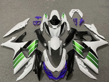 Meilleurs Carénages Moto Suzuki GSXR 1000 2009-2016 - Blanc Bleu Vert Noir