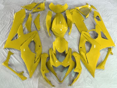 Meilleurs Carénages Moto Suzuki GSXR 1000 2005-2006 - Jaune Brillant