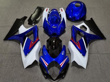 Meilleurs Carénages Moto Suzuki GSXR 1000 2007-2008 - Blanc Bleu Rouge Noir OEM Style