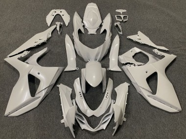 Meilleurs Carénage Moto Suzuki GSXR 1000 2009-2016 - Blanc Brillant