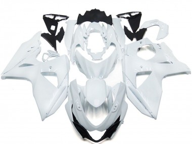 Meilleurs Carénages Moto Suzuki GSXR 1000 2009-2016 - Blanc Brillant