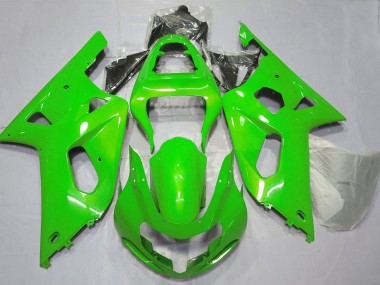 Meilleurs Carénages Moto Suzuki GSXR 600 / GSXR 750 2001-2003 - Vert