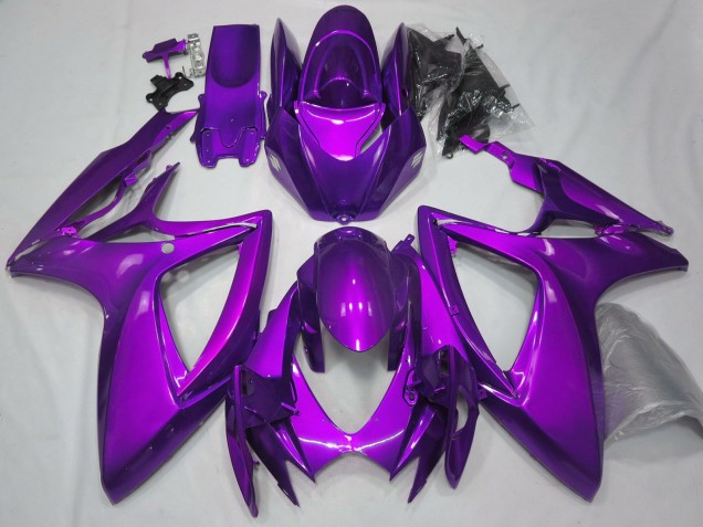 Carénages Moto Suzuki GSXR 600 / GSXR 750 2006-2007 - Plaine Violet Brillant