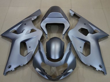 Meilleurs Carénages Moto Suzuki GSXR 600 / GSXR 750 2001-2003 - Gris Foncé Mat