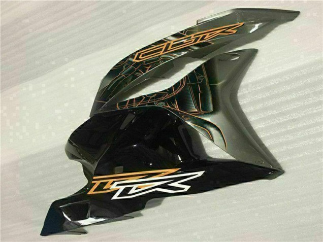 Carénages Moto Honda CBR600RR 2009-2012 - Blanc Orange Noir Brillant