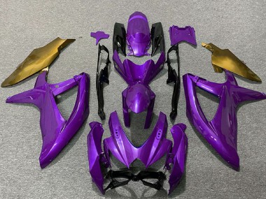 Meilleurs Carénages Moto Suzuki GSXR 600 / GSXR 750 2008-2010 - Violet Or