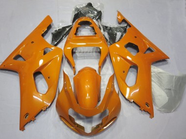 Meilleurs Carénages Moto Suzuki GSXR 600 / GSXR 750 2001-2003 - Sunrise Orange
