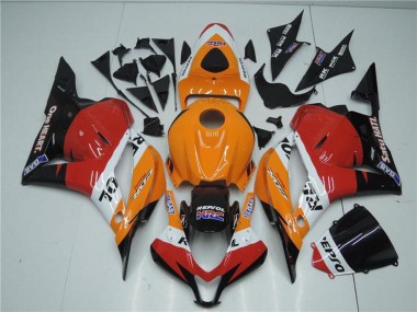 Meilleurs Kits Complet Carénage Moto Honda CBR600RR 2009-2012 - Orange Blanc Rouge Noir Brillant Repsol