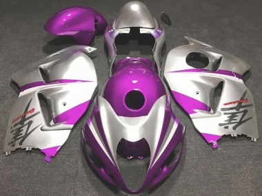 Meilleurs Carénages Moto Suzuki GSXR 1300 1996-2007 - Rose Brillant Argent