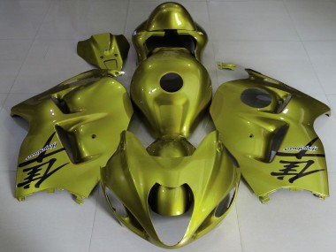 Meilleurs Carénages Moto Suzuki GSXR 1300 1996-2007 - Jaune Brillant