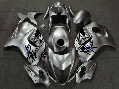 Meilleurs Carénages Moto Suzuki GSXR 1300 2008-2020 - Argent Liquide Bleu