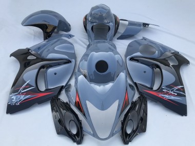 Meilleurs Carénages Moto Suzuki GSXR 1300 2008-2020 - Nardo Gris Noir Rouge