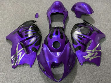 Meilleurs Carénages Moto Suzuki GSXR 1300 1996-2007 - Violet Noir