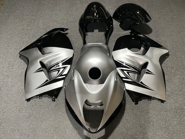 Carénages Moto Suzuki GSXR 1300 1996-2007 - Argent Noir