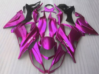 Meilleurs Carénages Moto Kawasaki ZX10R 2016-2020 - Rose Bonbon Brillant