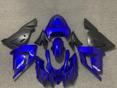 Meilleurs Carénages Moto Kawasaki ZX10R 2004-2005 - Bleu Brillant Noir