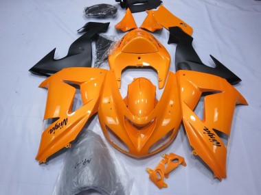 Meilleurs Carénages Moto Kawasaki ZX10R 2006-2007 - Orange
