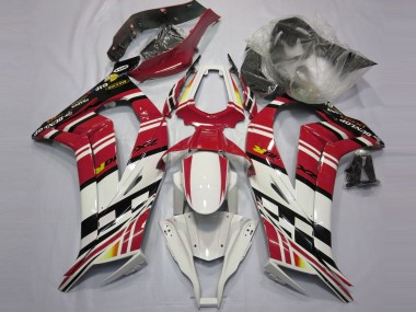 Meilleurs Carénages Moto Kawasaki ZX10R 2011-2015 - Rouge Noir Blanc Jaune