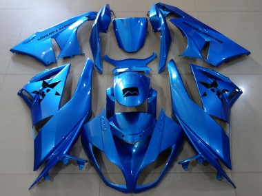 Meilleurs Carénages Moto Kawasaki ZX6R 2009-2012 - Bleu