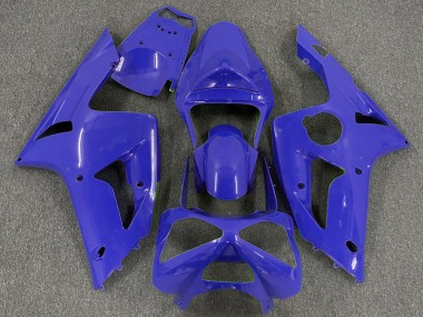 Meilleurs Carénages Moto Kawasaki ZX6R 2003-2004 - Bleu