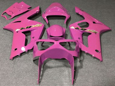 Meilleurs Carénages Moto Kawasaki ZX6R 2003-2004 - Rose