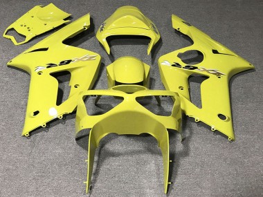 Meilleurs Carénages Moto Kawasaki ZX6R 2003-2004 - Jaune